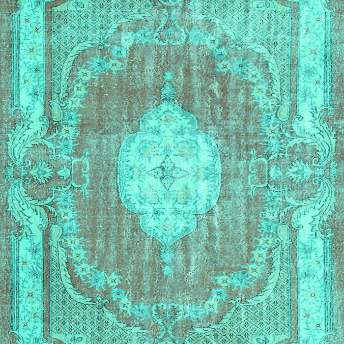 Persian Turquoise Traditional Rug, tr3453turq