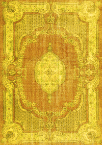 Persian Yellow Traditional Rug, tr3453yw