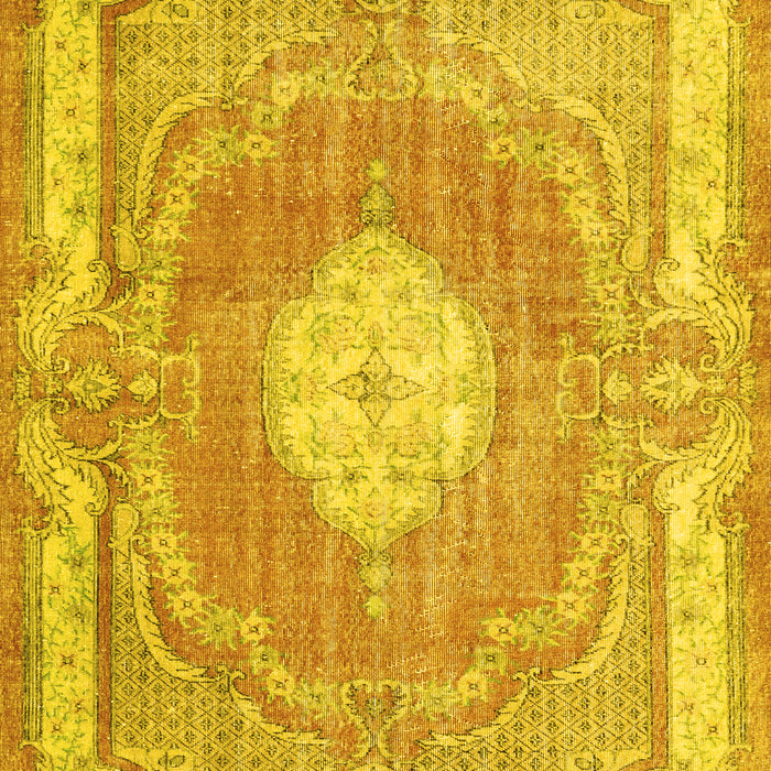Persian Yellow Traditional Rug, tr3453yw