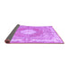 Sideview of Persian Purple Traditional Rug, tr3453pur