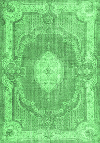 Persian Emerald Green Traditional Rug, tr3453emgrn