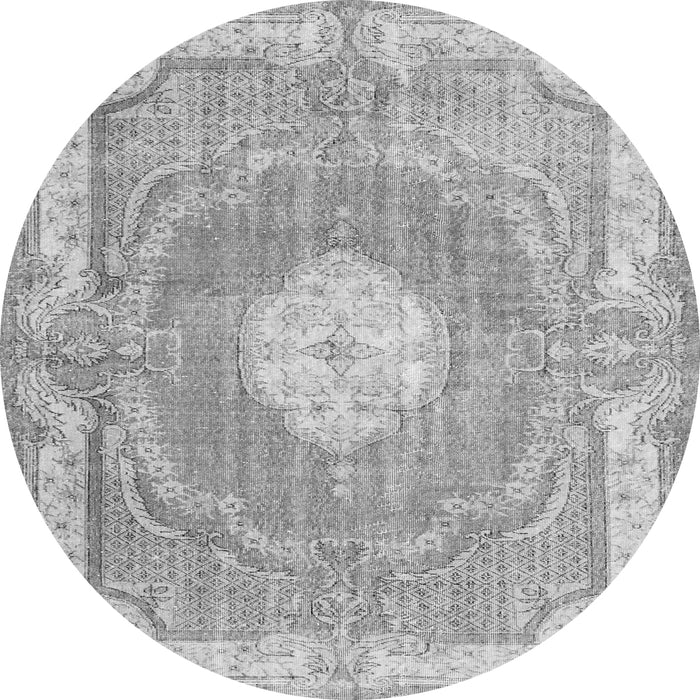 Square Persian Gray Traditional Rug, tr3453gry