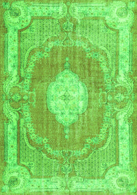 Persian Green Traditional Rug, tr3453grn