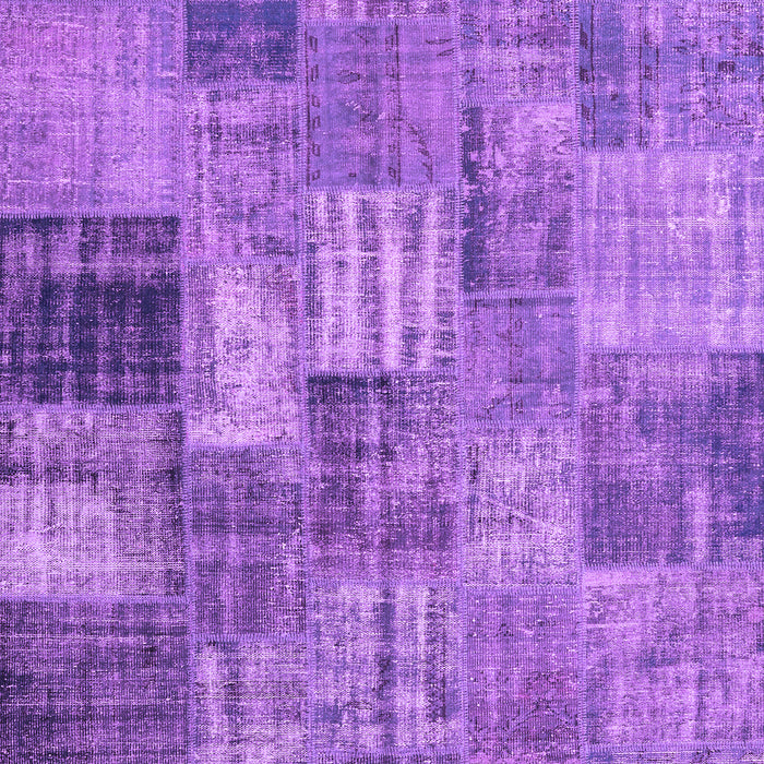 Machine Washable Persian Purple Traditional Area Rugs, wshtr3454pur
