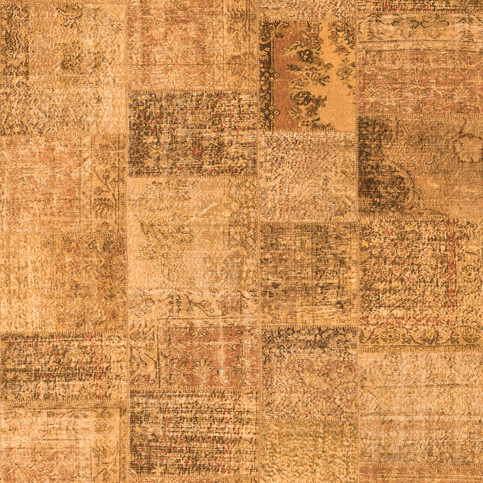 Serging Thickness of Machine Washable Persian Orange Traditional Area Rugs, wshtr3455org