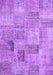 Machine Washable Persian Purple Traditional Area Rugs, wshtr3455pur