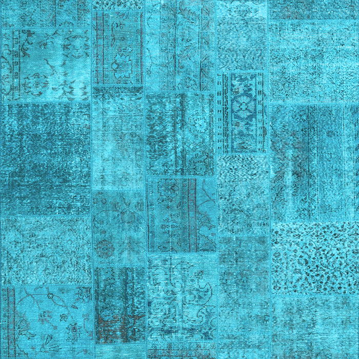 Machine Washable Persian Light Blue Traditional Rug, wshtr3456lblu