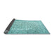 Sideview of Persian Light Blue Traditional Rug, tr3458lblu