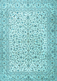 Persian Light Blue Traditional Rug, tr3458lblu