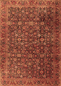 Persian Brown Traditional Rug, tr3459brn