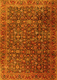Persian Yellow Traditional Rug, tr3459yw