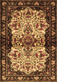 Persian Brown Traditional Rug, tr345brn