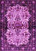 Machine Washable Persian Purple Traditional Area Rugs, wshtr345pur