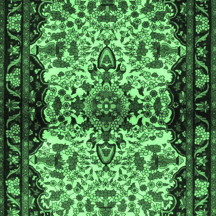 Persian Emerald Green Traditional Rug, tr345emgrn