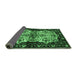 Sideview of Persian Emerald Green Traditional Rug, tr345emgrn