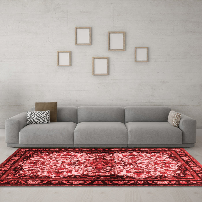 Traditional Red Washable Rugs