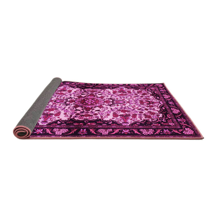 Sideview of Persian Pink Traditional Rug, tr345pnk