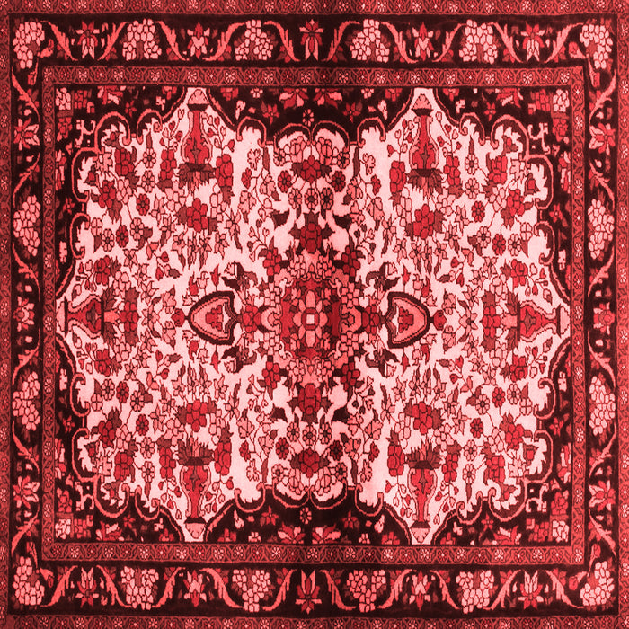 Machine Washable Persian Red Traditional Rug, wshtr345red