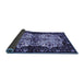 Sideview of Persian Blue Traditional Rug, tr345blu