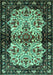 Persian Turquoise Traditional Rug, tr345turq