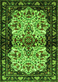 Persian Green Traditional Rug, tr345grn