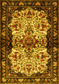 Persian Yellow Traditional Rug, tr345yw