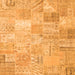 Serging Thickness of Patchwork Orange Transitional Rug, tr3460org