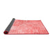 Patchwork Red Transitional Area Rugs