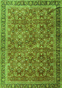 Persian Green Traditional Rug, tr3461grn