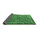 Sideview of Persian Emerald Green Traditional Rug, tr3461emgrn