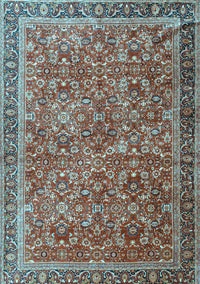 Persian Light Blue Traditional Rug, tr3461lblu