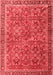 Persian Red Traditional Area Rugs