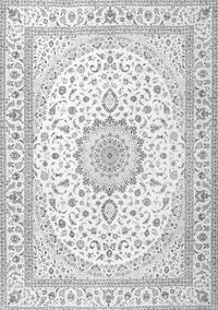 Medallion Gray Traditional Rug, tr3462gry