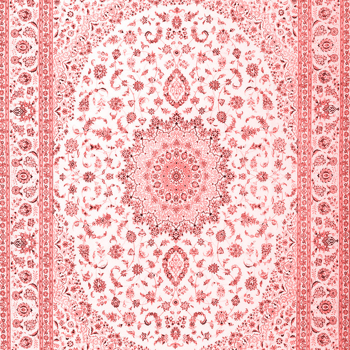 Medallion Red Traditional Area Rugs
