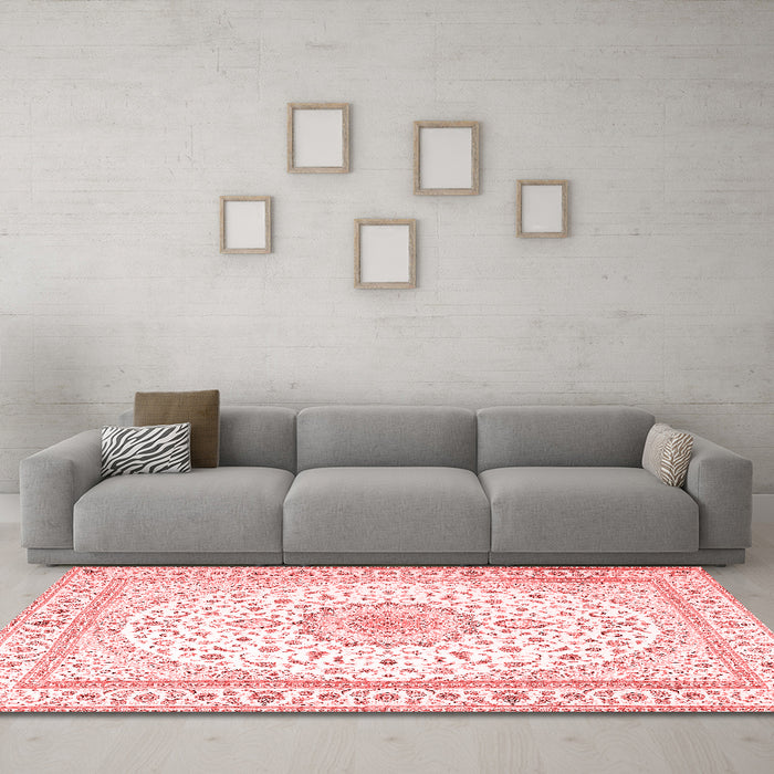Traditional Red Washable Rugs
