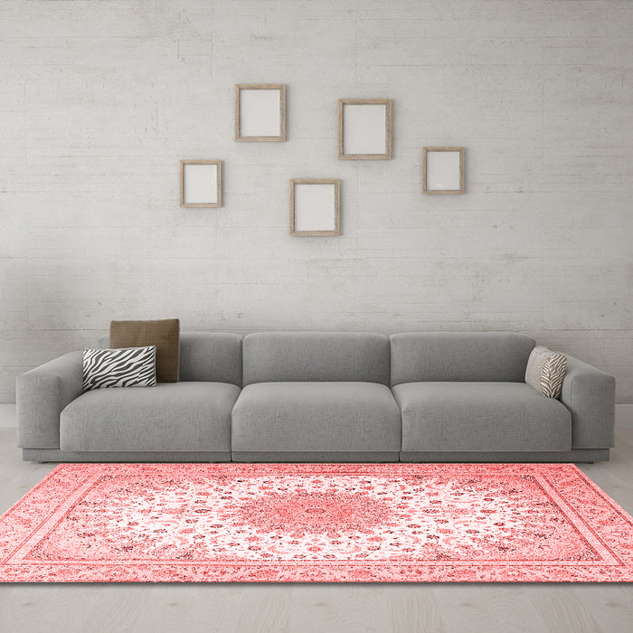 Traditional Red Washable Rugs