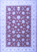 Oriental Blue Traditional Rug, tr3465blu