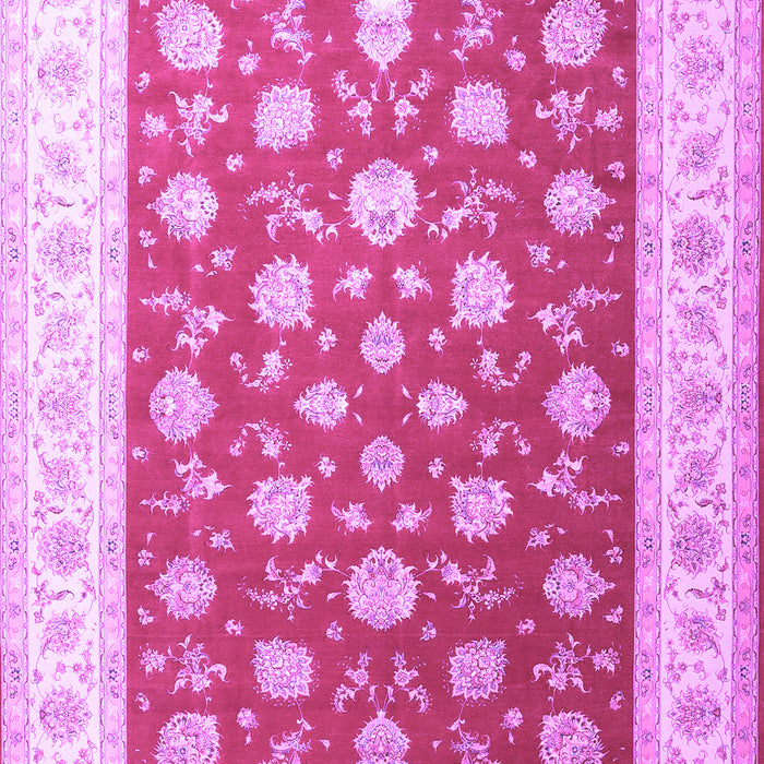 Oriental Purple Traditional Rug, tr3465pur