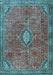 Machine Washable Persian Light Blue Traditional Rug, wshtr3467lblu