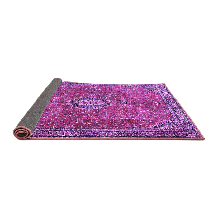 Sideview of Persian Purple Traditional Rug, tr3467pur