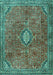Persian Turquoise Traditional Rug, tr3467turq
