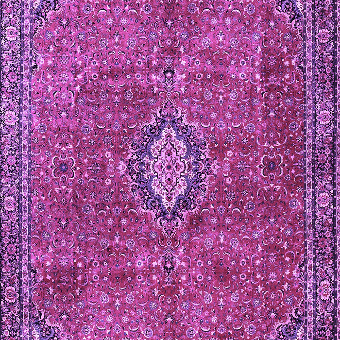 Machine Washable Persian Purple Traditional Area Rugs, wshtr3467pur