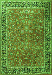 Persian Green Traditional Rug, tr3468grn