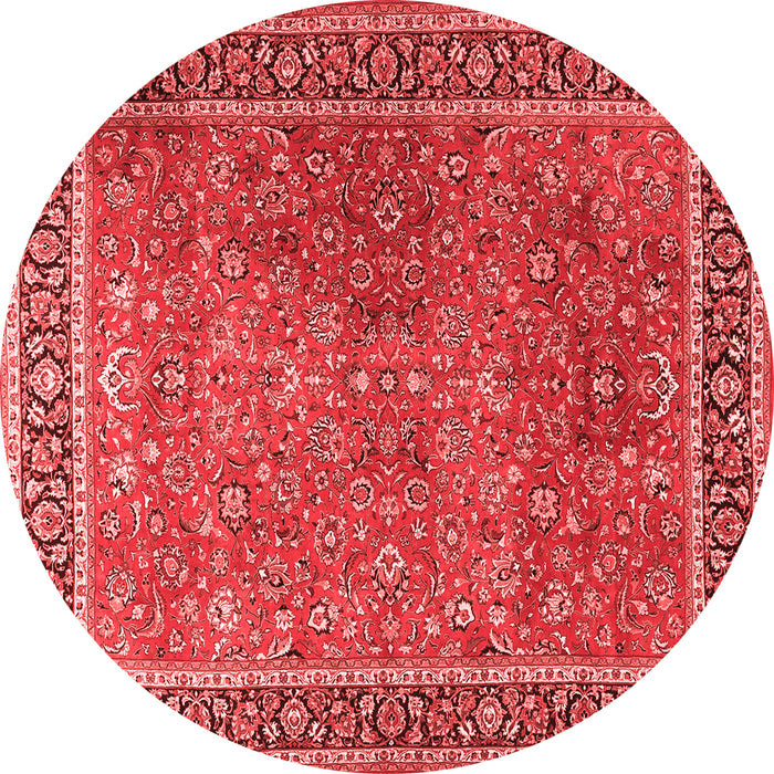 Machine Washable Persian Red Traditional Rug, wshtr3468red