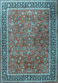 Persian Light Blue Traditional Rug, tr3468lblu