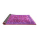 Sideview of Persian Purple Traditional Rug, tr3468pur