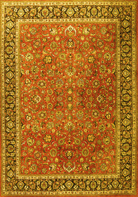 Persian Yellow Traditional Rug, tr3468yw