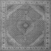 Serging Thickness of Persian Gray Traditional Rug, tr3469gry