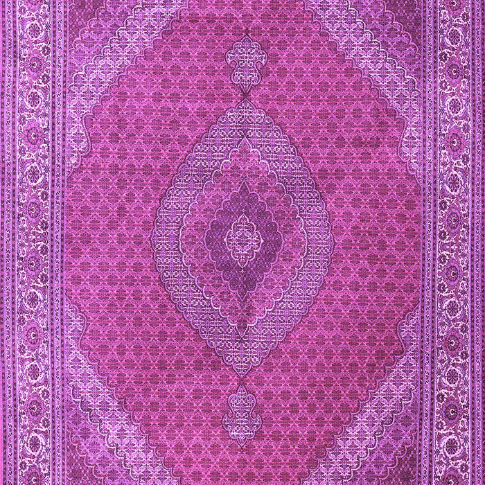Machine Washable Persian Purple Traditional Area Rugs, wshtr3469pur