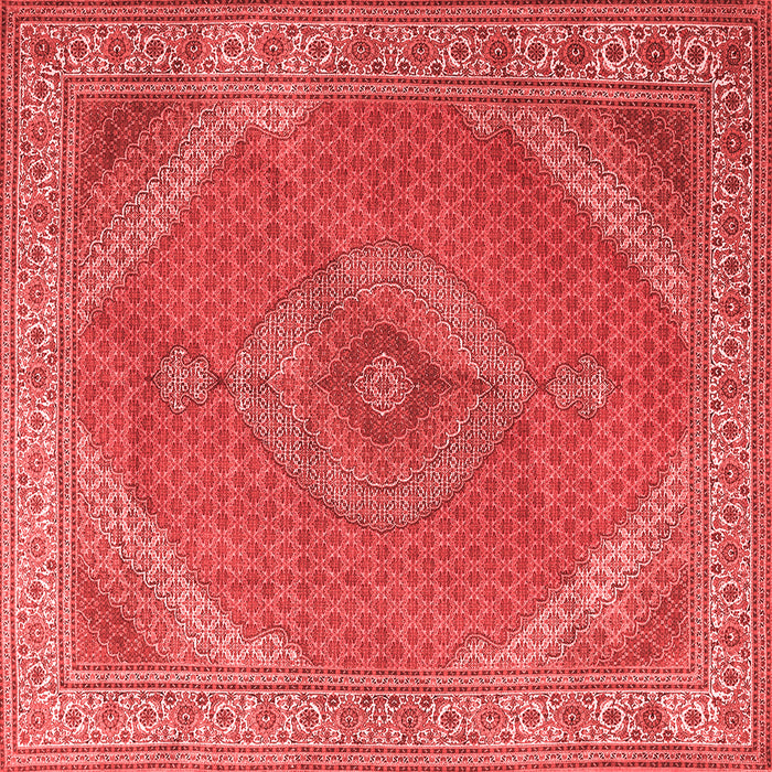Machine Washable Persian Red Traditional Rug, wshtr3469red